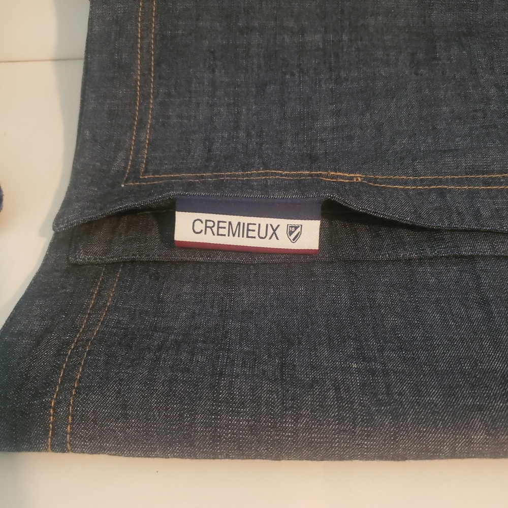 Daniel Cremieux Denim Table Runner 14"x90" 100% Cotton